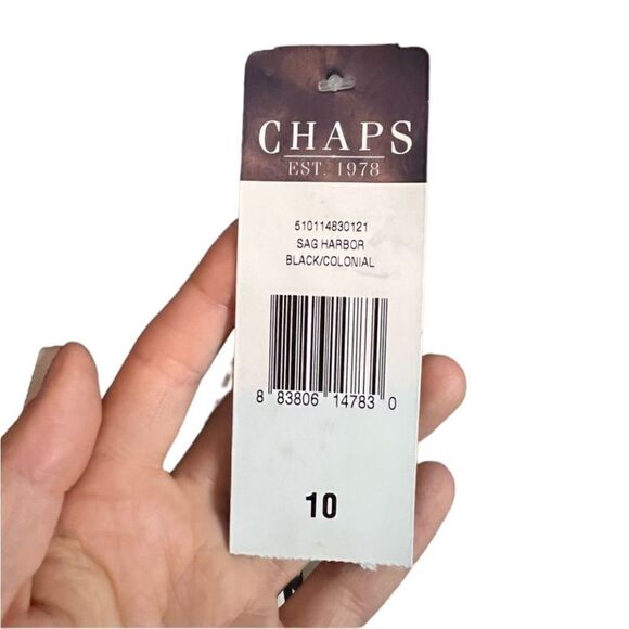 NWT! Chap black and white patterned sleeveless dress - Picture 8 of 10